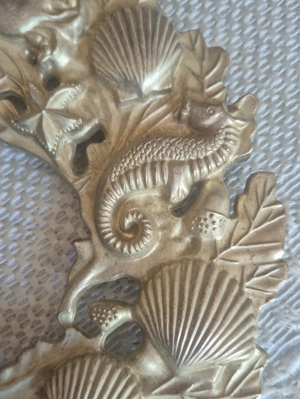 Seashell & Seahorse Decorative Trivet